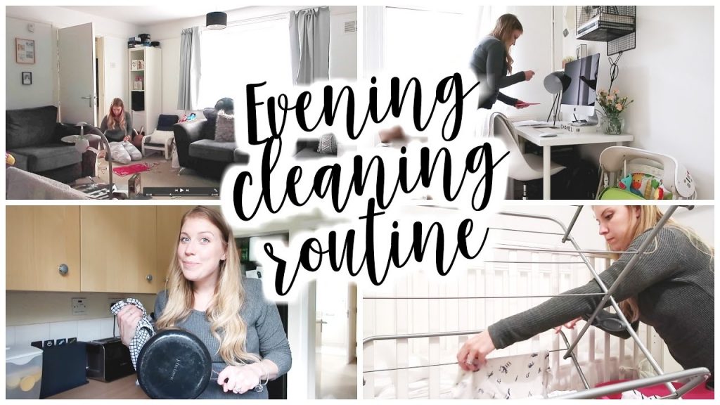 EVENING CLEANING ROUTINE - MUM OF TWO
