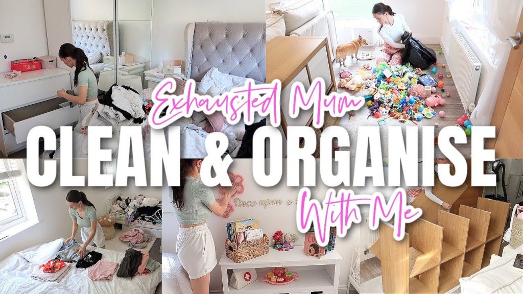 EXHAUSTED MUM! CLEAN WITH ME (Realistic)