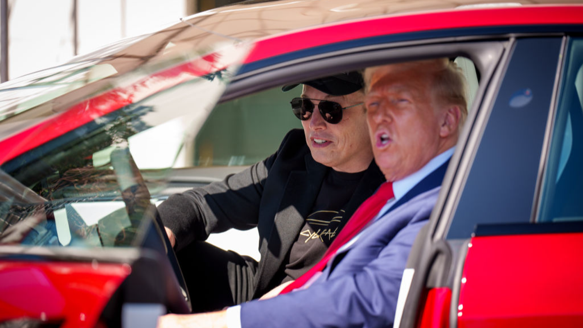 Elon Musk makes 'ambitious' pledge after Trump bought Tesla to support his 'baby' - News