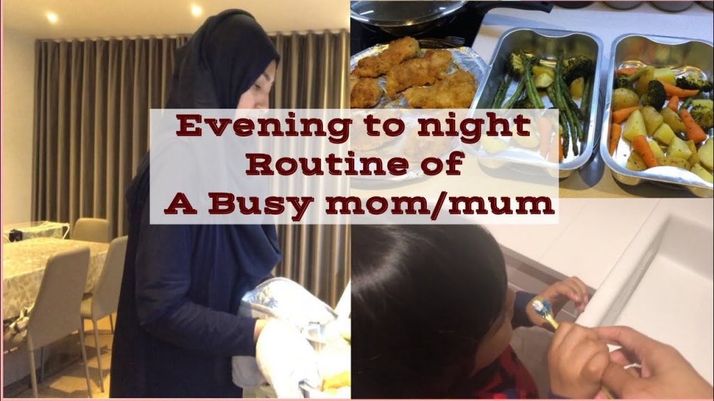 Evening To Night Routine | Dinner preparations/ kitchen cleaning Routine | Bangladeshi Mum Uk