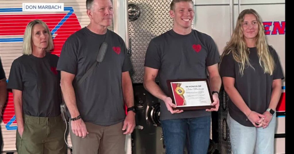 Father and son each win citizen bravery awards