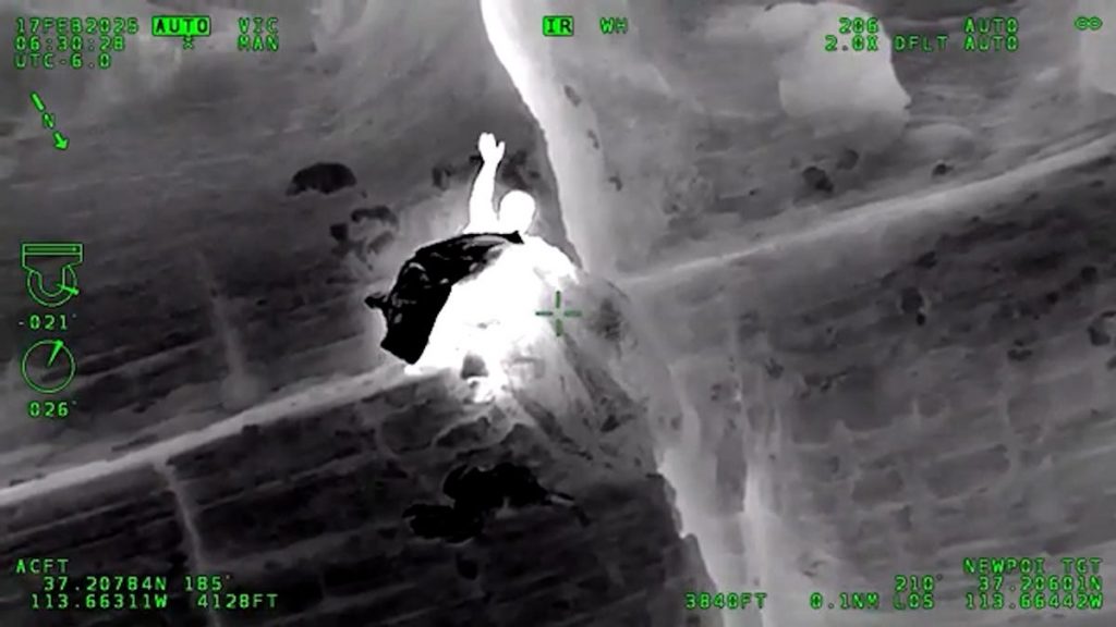 Father, son rescued from cliffside in Snow Canyon State Park