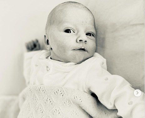 Former Soccer AM star Tubes welcomes baby girl into the world with partner Amy