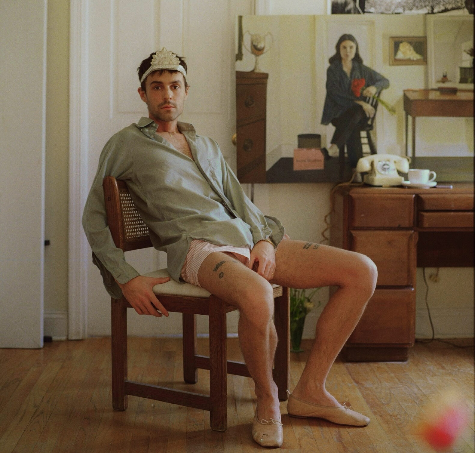 How Conversion Therapy Inspired the Artist Leonard Baby's New Series of Paintings