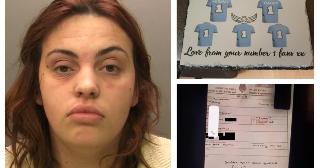 Images sent by woman who faked pregnancies and newborn baby death