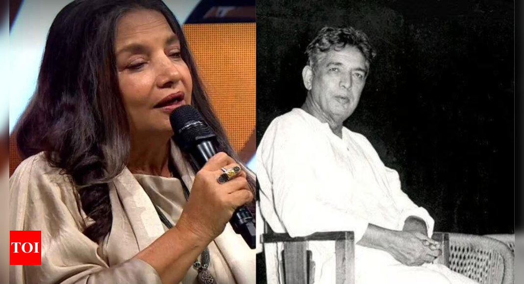 Indian Idol 15: Veteran actress Shabana Azmi recalls how her father Kaifi Azmi suffered from paralytic attack due to his work; says 'anti-sleeping tablets lete the...' |