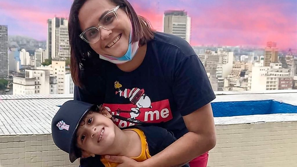 Influencer mum & daughter, 10, BOTH transition to become 'father and son'…& share their 'journey' to 24k Insta followers