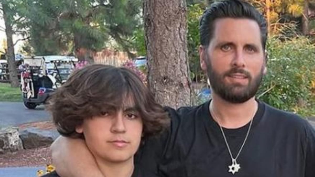 Kourtney Kardashian's rarely seen son Mason Disick returns after 'secret baby' reports