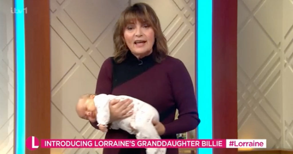Lorraine Kelly takes baby grandaughter on sweet family trip to Scotland