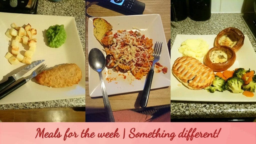 MEALS FOR THE WEEK | SOMETHING DIFFERENT | UK MUM OF ONE