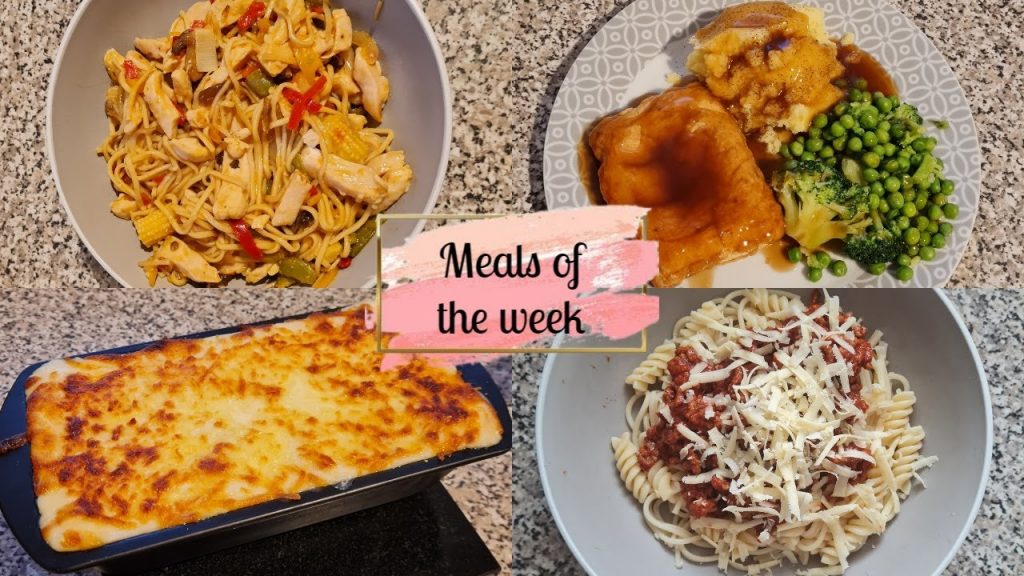 MEALS OF THE WEEK | EXPERIMENTING WITH RECIPES | UK MUM OF TWO