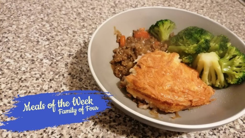 MEALS OF THE WEEK | FAMILY OF FOUR | UK MUM OF TWO