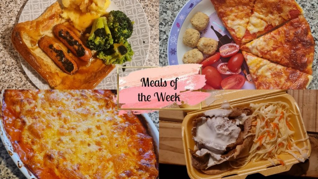 MEALS OF THE WEEK | FOR A FAMILY OF FOUR | UK MUM OF TWO