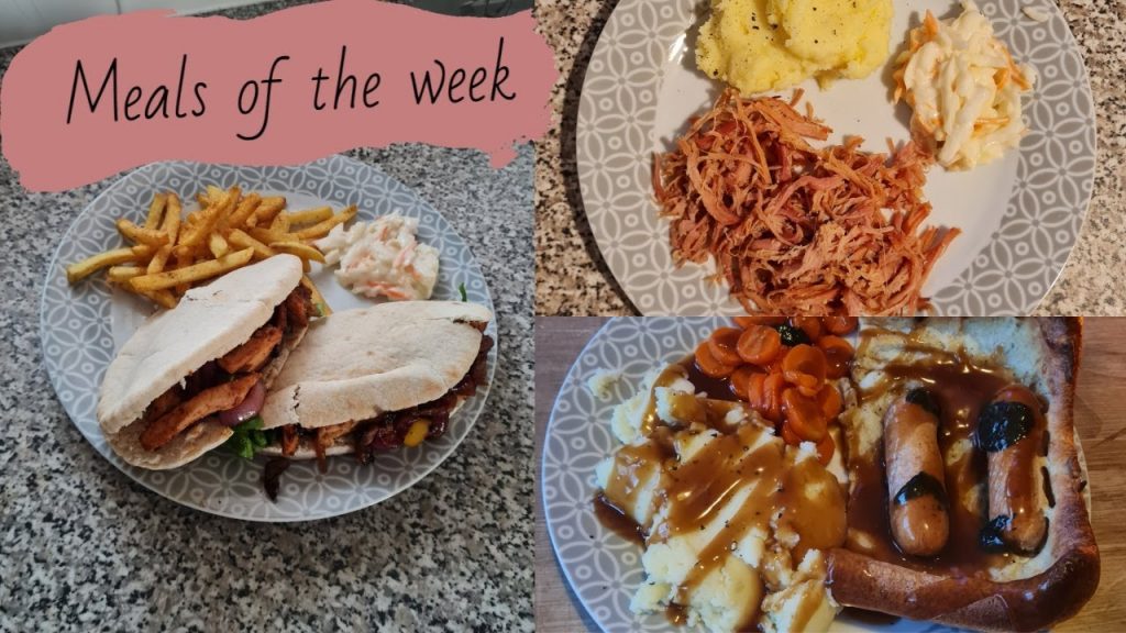 MEALS OF THE WEEK | HONEST EVENING MEALS | UK MUM OF TWO