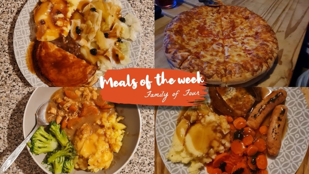 MEALS OF THE WEEK | ILLNESS HAS HIT | UK MUM OF TWO