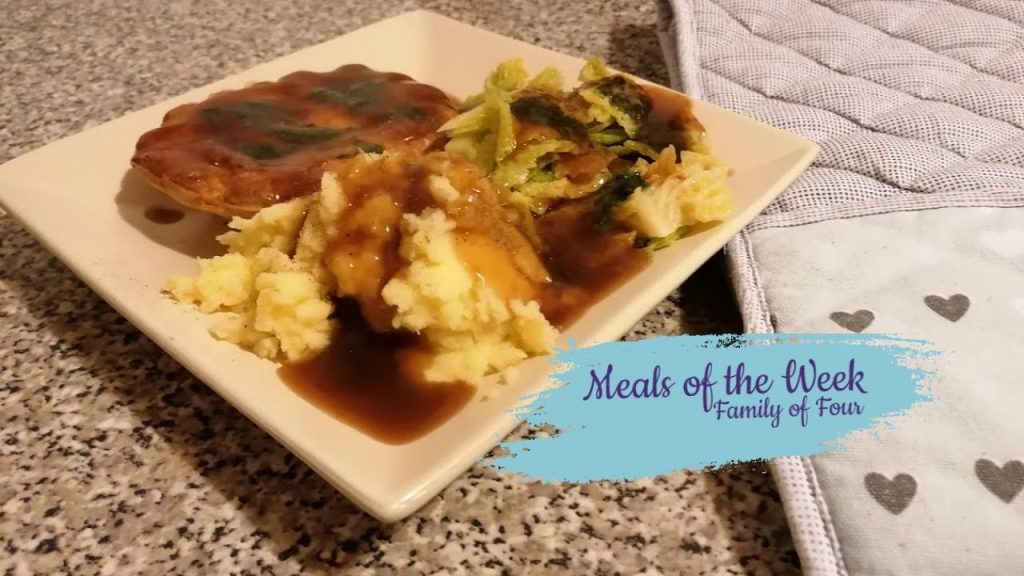 MEALS OF THE WEEK | NATIONAL PIE WEEK | UK MUM OF TWO