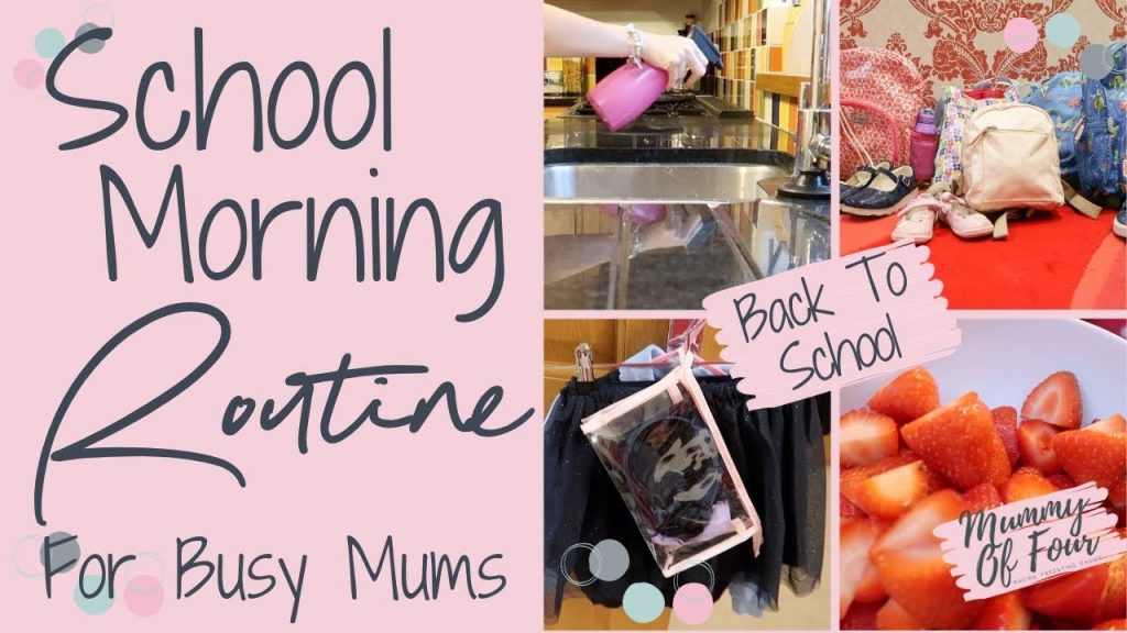 MUM MORNING ROUTINES UK | SCHOOL MORNING HACKS 2019 | BACK TO SCHOOL TIPS