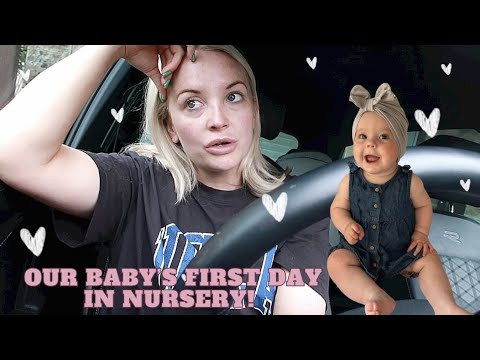 MY 7 MONTH OLD STARTED NURSERY | Mum of two uk