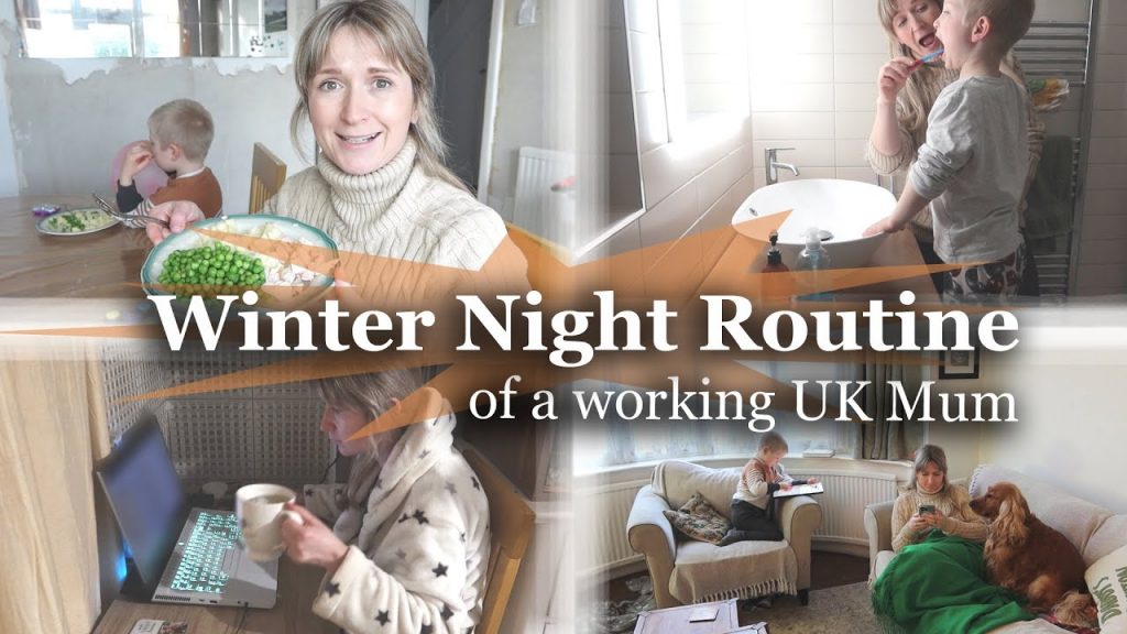 MY WINTER NIGHT ROUTINE AS A WORKING MUM UK | ALINA GHOST