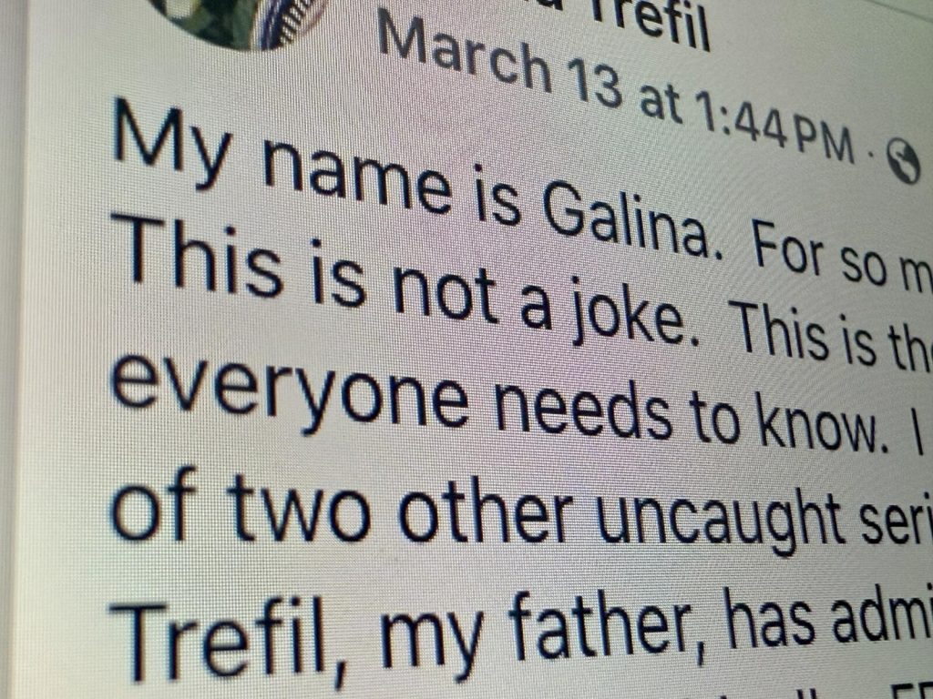 Mendocino County woman’s viral claim that her father is a serial killer disputed by authorities