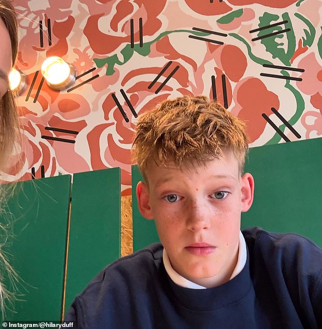 Nepo baby son looks just like his famous pop star mother in rare snaps... can you guess who?
