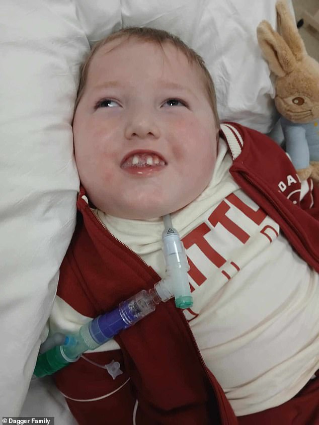 Parents of disabled boy with life-threatening heart condition in desperate race against time to save his life after 'NHS refused to perform surgery on him'