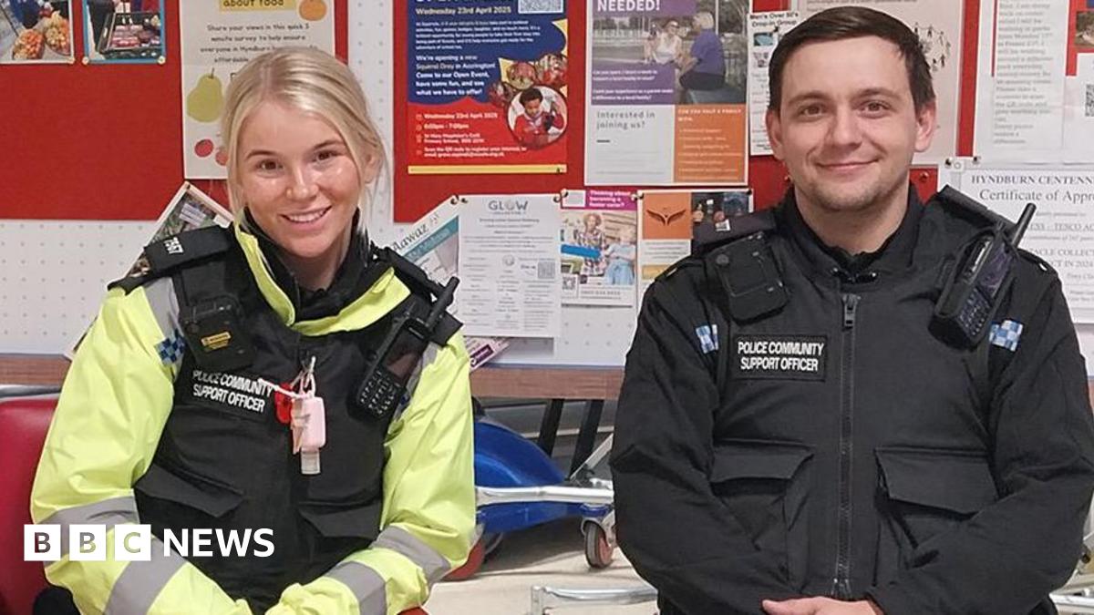 Police reunite lost toddler with 'frantic' parents in Accrington