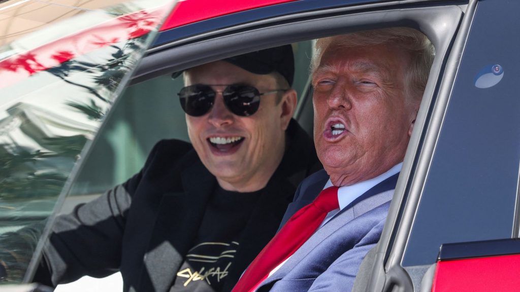 President Trump buys a Tesla in support of 'Elon's baby' | US News