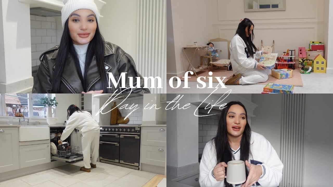REAL DAY IN THE LIFE OF A MUM OF 6 | Mum Life Vlog with 3 toddlers & Catch Up