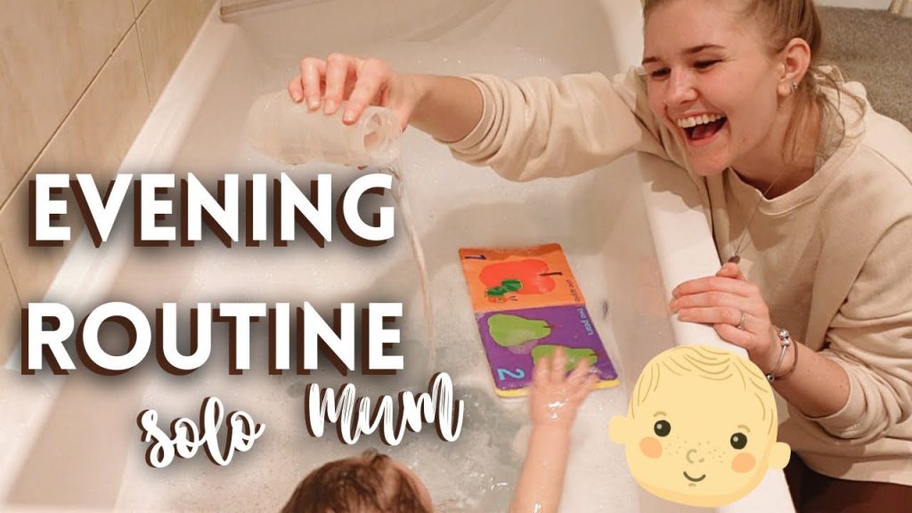 REAL EVENING ROUTINE OF A MUM & TODDLER (18 Months Old): Solo Mum Evening Routine UK | HomeWithShan
