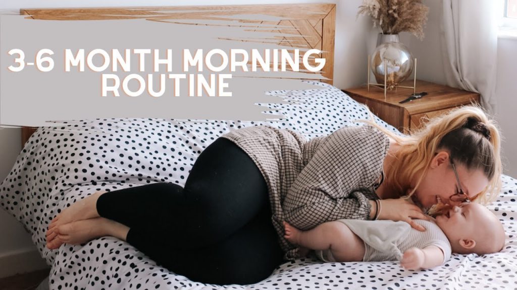 REALISTIC MORNING ROUTINE W/ BABY | 3-6 MONTHS UK | First Time Mum