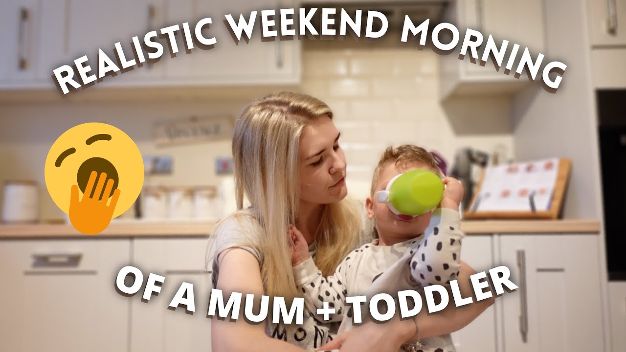 REALISTIC Weekend Morning of a Mum & Toddler UK: Out of the House With a Toddler! | HomeWithShan