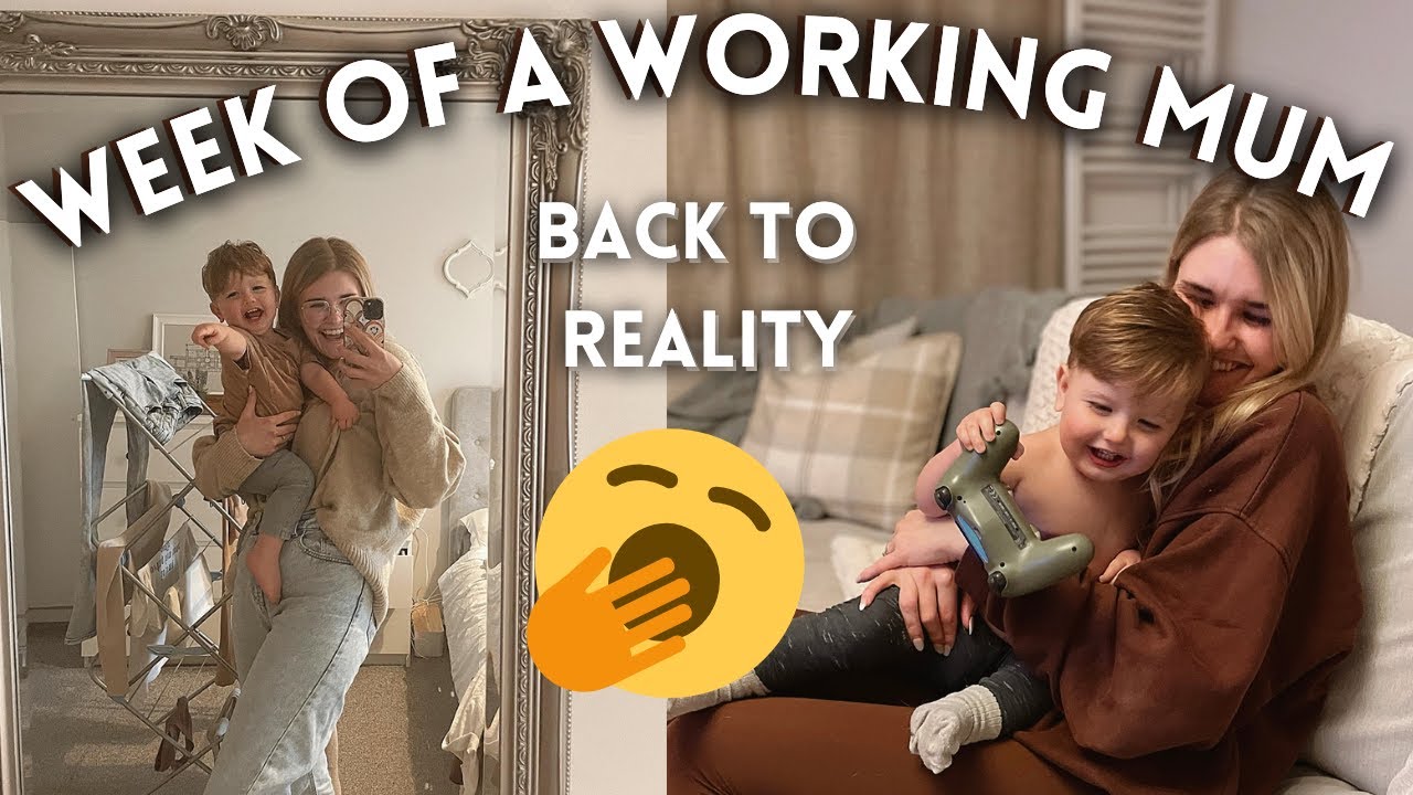 Realistic Week Of A Working Mum UK: Easy Meal Prep for Toddler & Mum Self Care Treats | HomeWithShan