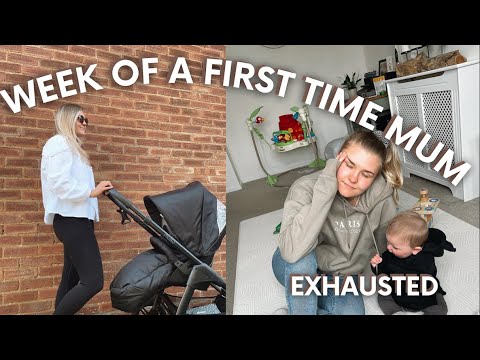Realistic Week of a First Time Mum UK #1 | Trying to get my baby to sleep in the buggy, HomeWithShan