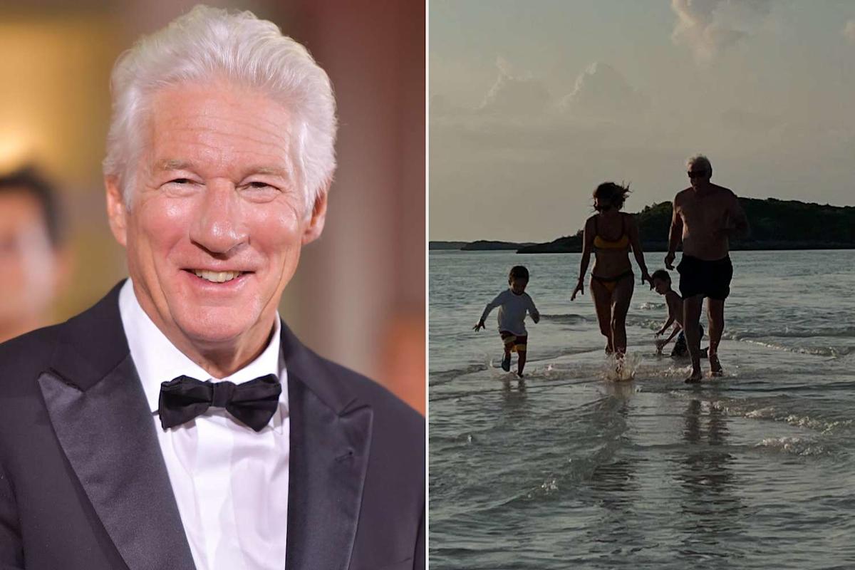 Richard Gere's Wife Alejandra Silva Celebrates Actor on 'First Spanish Father's Day' with Rare Family Photos After Move to Spain