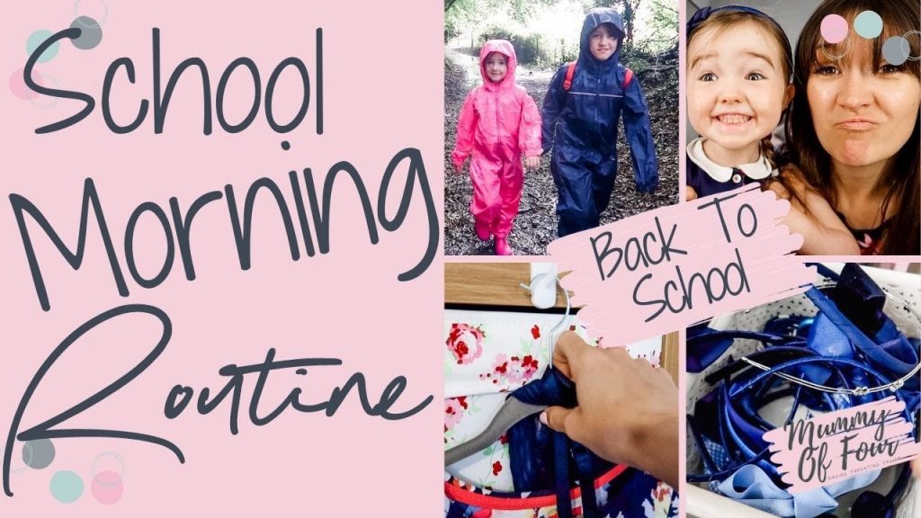 SCHOOL MORNING ROUTINES UK | MUM MORNING HACKS 2020 | KIDS BACK TO SCHOOL TIPS | MUMMY OF FOUR UK