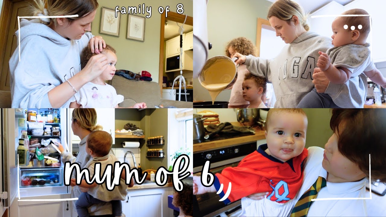 STAY AT HOME MUM OF 6| day in the life, house move, home improvements, routine