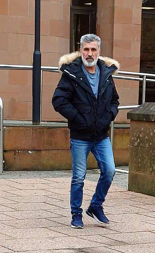 Shocking moment father ploughs into his own SON and crushes him at a car wash amid 'cheating' row before he cried 'you tried to kill me over a woman'