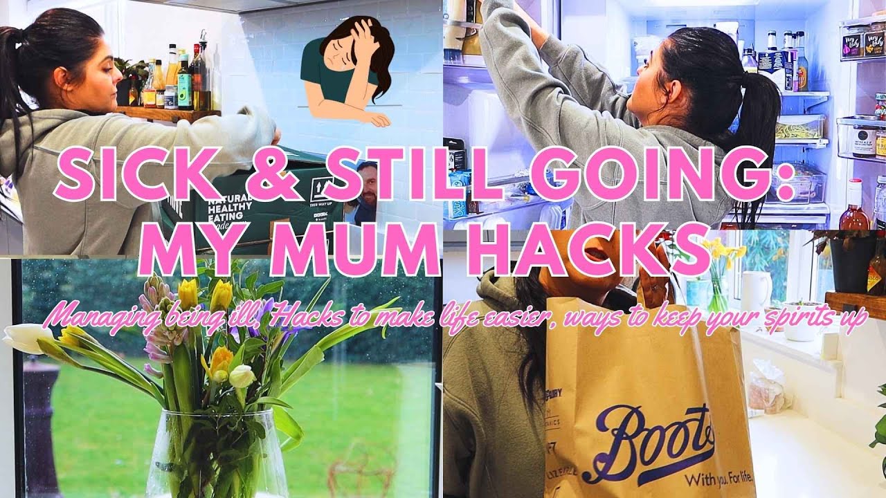 Sick, But Still Managing Mum Life: Hacks for Busy Mums!! 🤒🤧❤️‍🩹