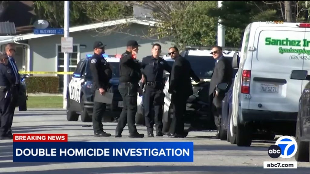 Son arrested for fatally stabbing parents inside Azusa home