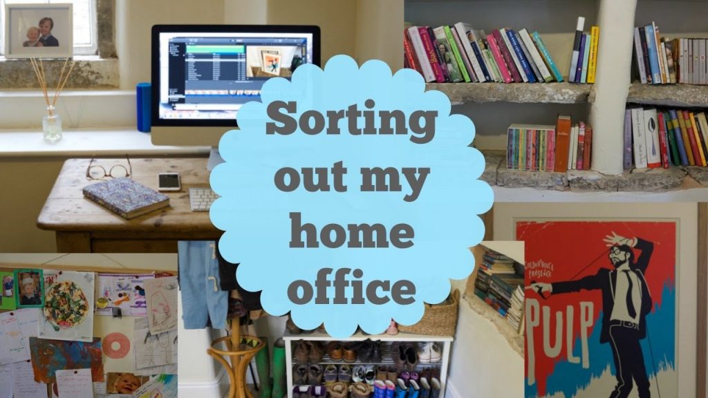 Sorting my home office out | UK Stay at Home Mum