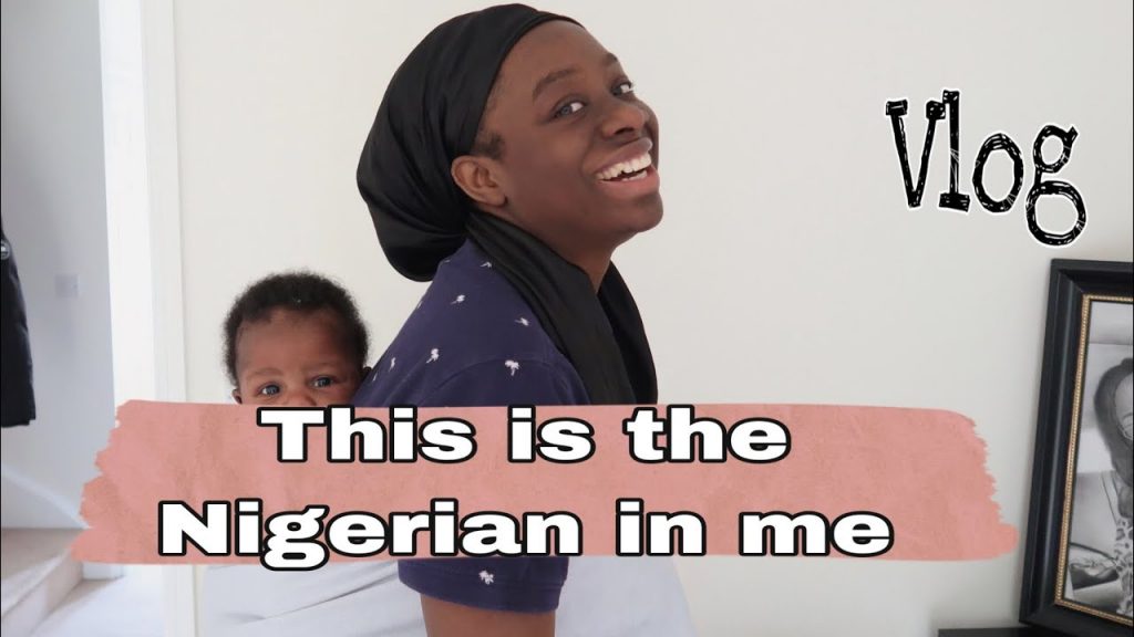 Trying the African mum style whilst Living in the Uk