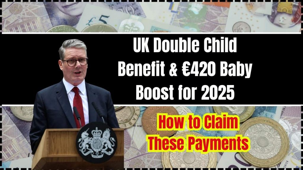 UK Double Child Benefit & €420 Baby Boost for 2025 – How to Claim These Payments