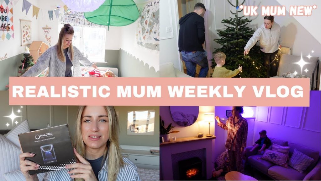 UK MUM VLOG | Roof Collapsed?!! Decorate for Xmas, SEN Courses, Putting Myself First #haloral ad