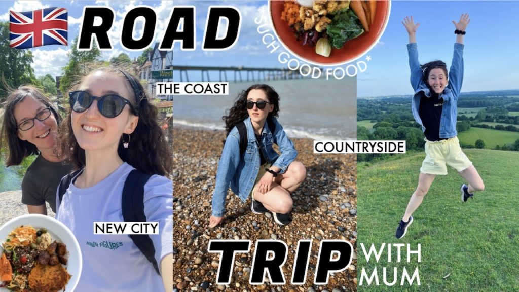 UK ROAD TRIP with my MUM 🚘 | 3-days exploring new places in a TESLA!!!