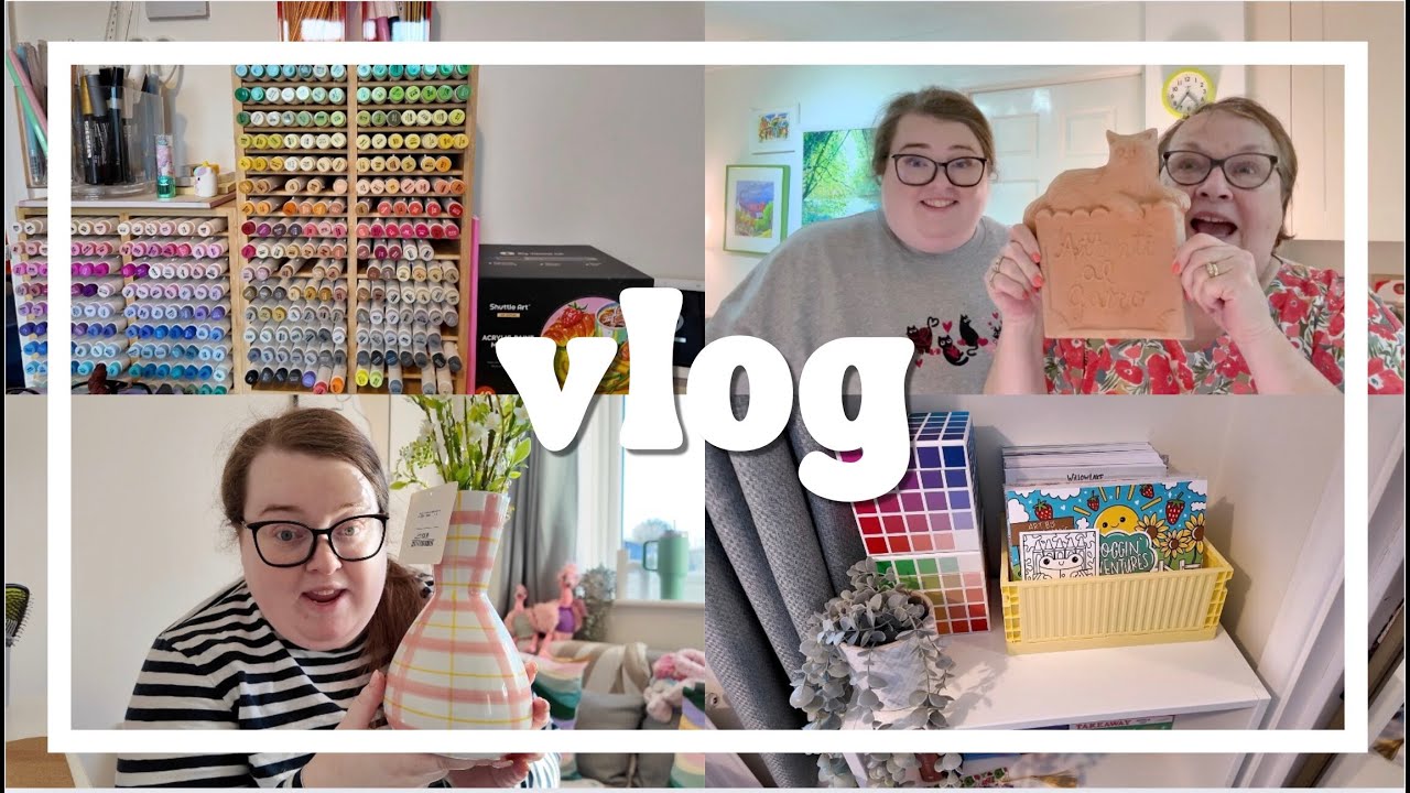 VLOG | seeing mum & re-decorating and re-vamping my office | 2025