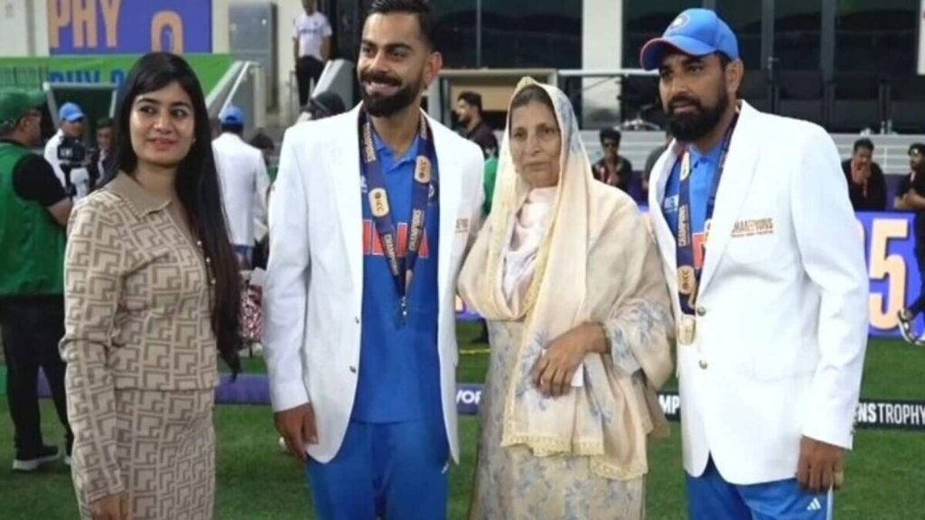 Virat Kohli touches Mohammed Shami’s mother’s feet, seeks blessings after historic Champions Trophy win - Watch video