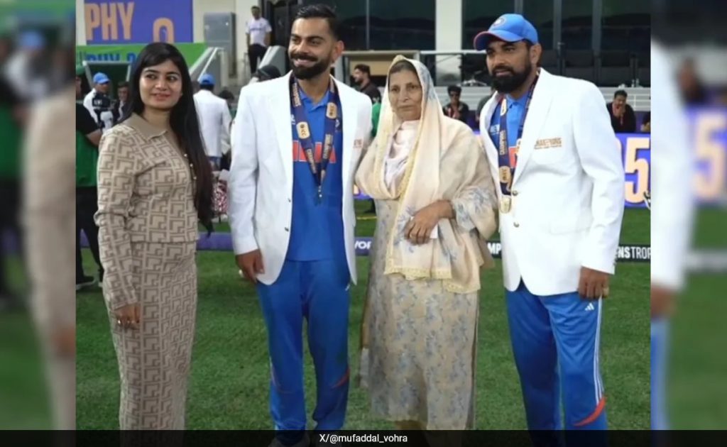 Virat Kohli's Heartwarming Moment With Mohammed Shami's Mother Breaks The Internet
