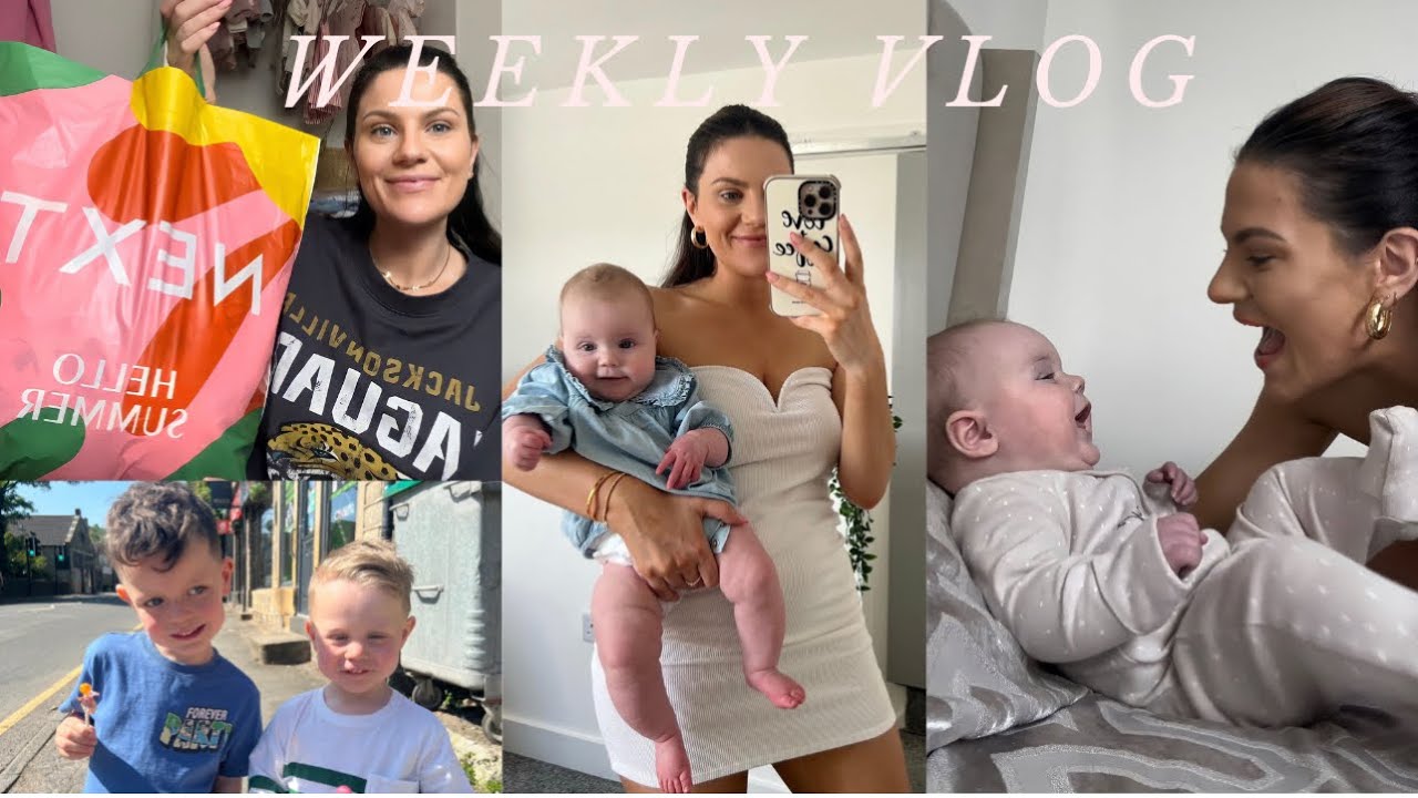 Vlog | Baby girl next haul | Postpartum skin chat | UK mum
