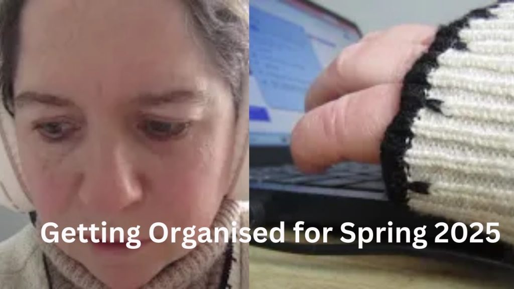 Vlog: Having Reset, Planning for Spring, Organising and Go through Overdue tasks.